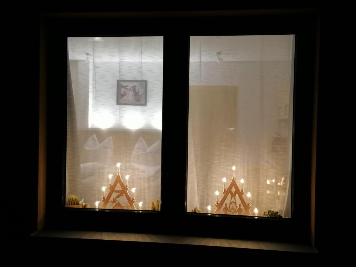 Ferienwohnung Oberpfannenstiel Bernsbach Exteriör bild